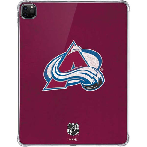 NHL Colorado Avalanche Distressed iPad Pro 11in (2024) Clear Case